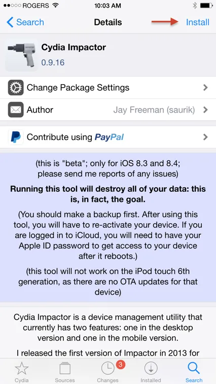 Unjailbreak mà không cần Restore ảnh 2