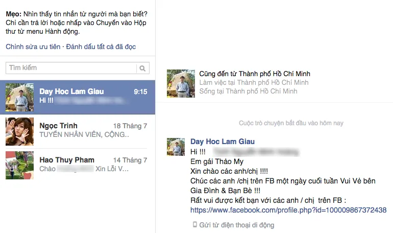 Quay cuồng với nạn lừa tiền trên Facebook ảnh 4