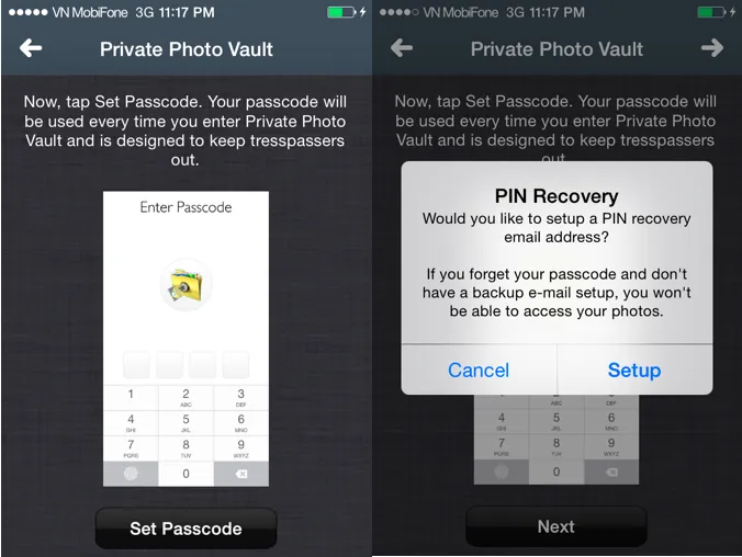 Tạo nơi lưu trữ bí mật trên iPhone ảnh 1