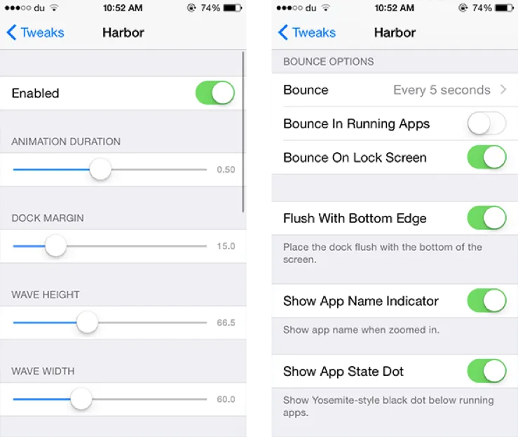 Mang thanh dock của Mac OS X lên iPhone ảnh 2