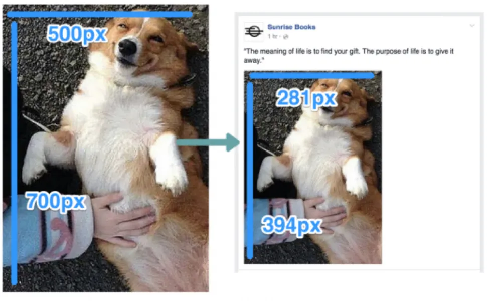 Kích thước “vàng” khi chia sẻ ảnh trên Facebook ảnh 3