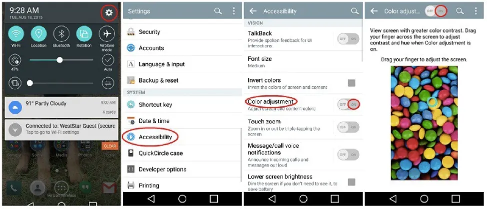 Thủ thuật giúp màn hình smartphone hiển thị rõ nét hơn ảnh 3 Thủ thuật giúp màn hình smartphone hiển thị rõ nét hơn ảnh 3