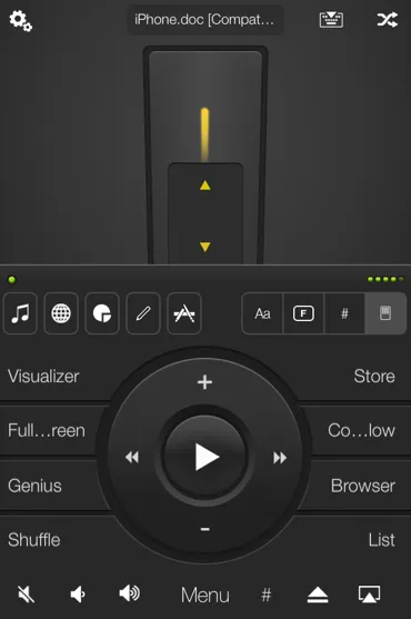 Biến iPhone thành bàn phím và chuột máy tính ảnh 2 Biến iPhone thành bàn phím và chuột máy tính ảnh 2