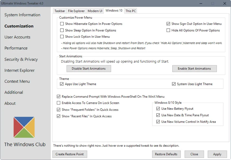 Tùy chỉnh 'tận răng' cho Windows 10 ảnh 2