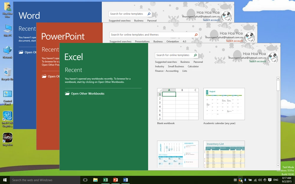 Trải nghiệm Microsoft Office 2016 trước giờ ra mắt ảnh 3