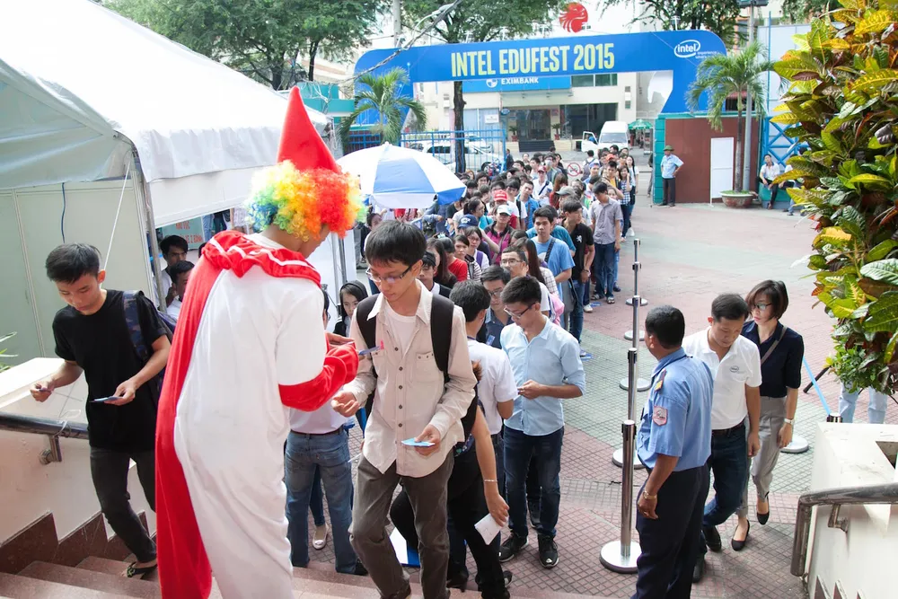 Ngày hội Intel Edufest 2015 chính thức được khai mạc ảnh 1