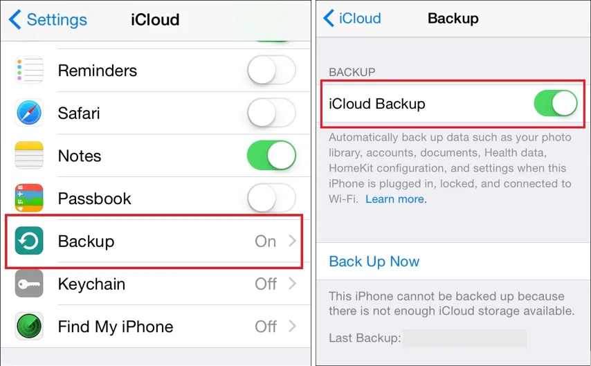 Làm thế nào để sao lưu dữ liệu trên iPhone? ảnh 1 Làm thế nào để sao lưu dữ liệu trên iPhone? ảnh 1