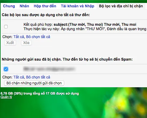 Chặn triệt để những người hay gửi email rác ảnh 3 Chặn triệt để những người hay gửi email rác ảnh 3