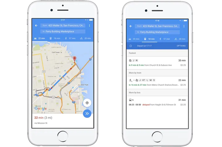 Google Maps cho iOS sẽ chỉ bạn con đường đi ngắn nhất ảnh 1 Google Maps cho iOS sẽ chỉ bạn con đường đi ngắn nhất ảnh 1