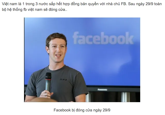 Không có chuyện Facebook đóng cửa tại Việt Nam ảnh 1 Không có chuyện Facebook đóng cửa tại Việt Nam ảnh 1