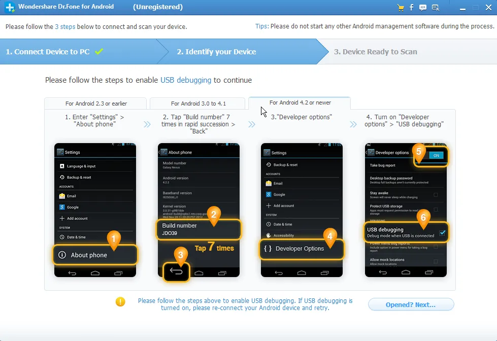 Khôi phục lại các tin nhắn đã xóa trên smartphone ảnh 1