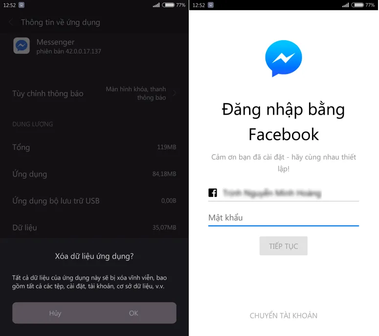 Tuyệt chiêu để đăng xuất khỏi Facebook Messenger ảnh 2