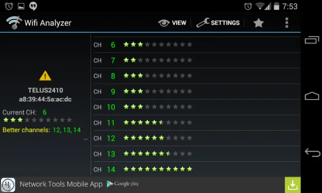 Tăng tốc Wi-Fi bằng việc chọn kênh tốt nhất ảnh 1