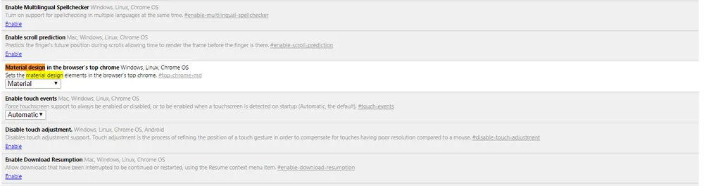 Kích hoạt giao diện Material Design ẩn trên Google Chrome ảnh 2
