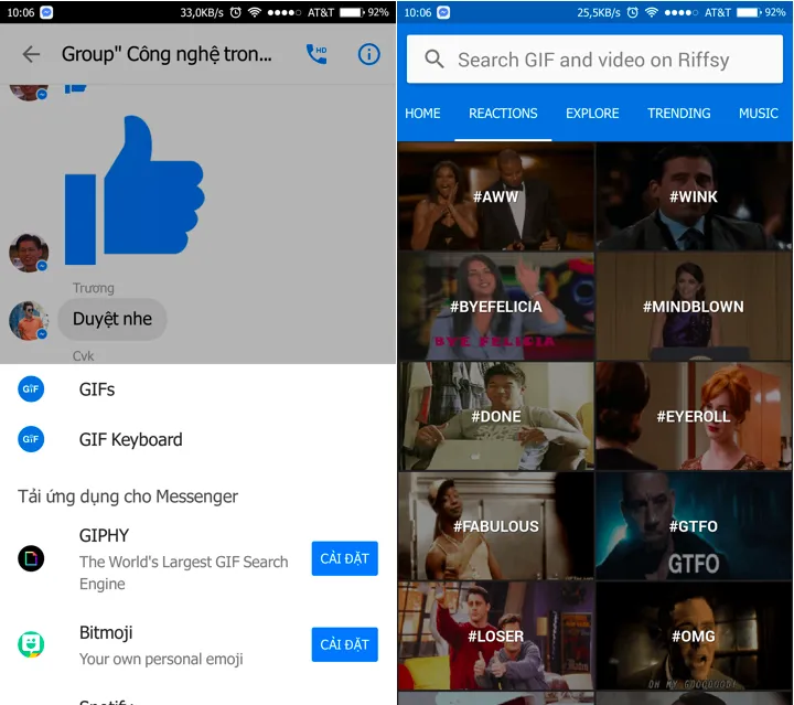 Kích hoạt tính năng gửi ảnh động trong Messenger ảnh 2