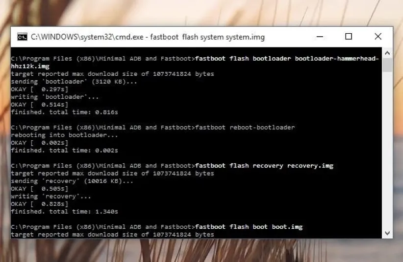 Cách cài đặt Android 6.0 cho smartphone ảnh 7 Cách cài đặt Android 6.0 cho smartphone ảnh 7