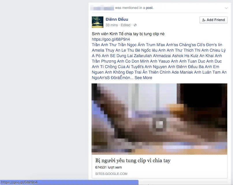 Cách chặn loại virus ăn cắp tài khoản Facebook ảnh 2