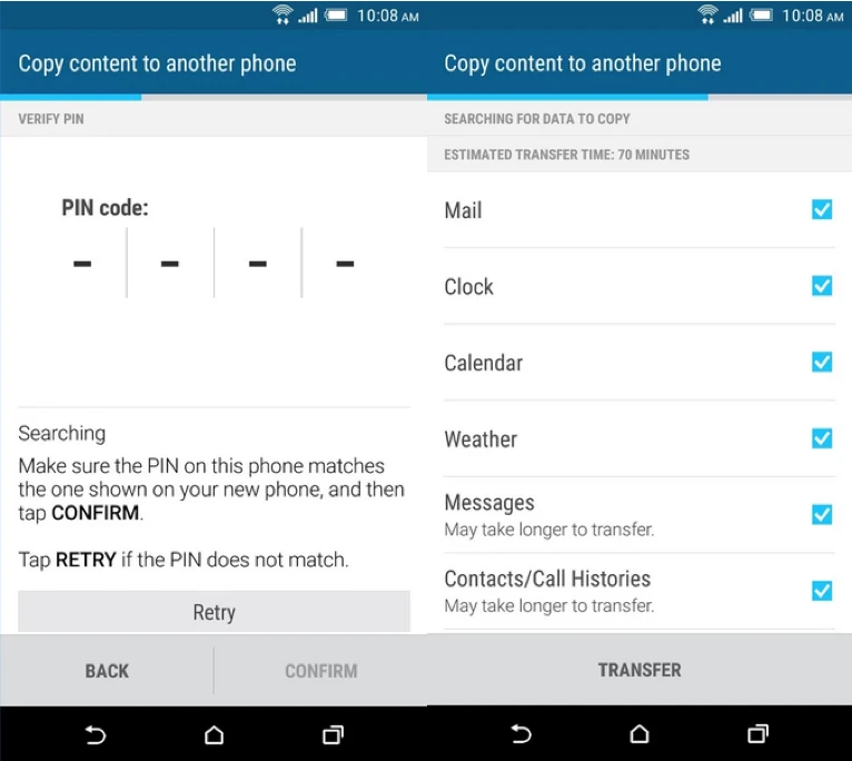 Chuyển tin nhắn từ smartphone cũ sang smartphone mới ảnh 2