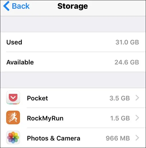Tăng tốc iPhone chỉ với thao tác đơn giản ảnh 4 Tăng tốc iPhone chỉ với thao tác đơn giản ảnh 4