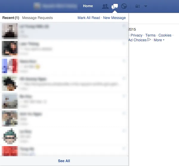 Cách xử lý tin nhắn bán SIM trên Facebook ảnh 1