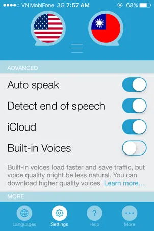 2 ứng dụng dịch thuật đa ngôn ngữ trên iOS ảnh 4 2 ứng dụng dịch thuật đa ngôn ngữ trên iOS ảnh 4