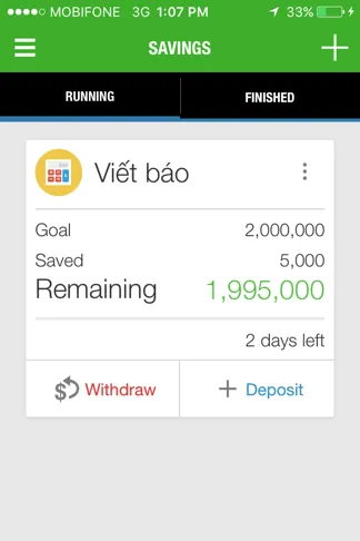 Quản lý thu chi cá nhân trên iPhone ảnh 4