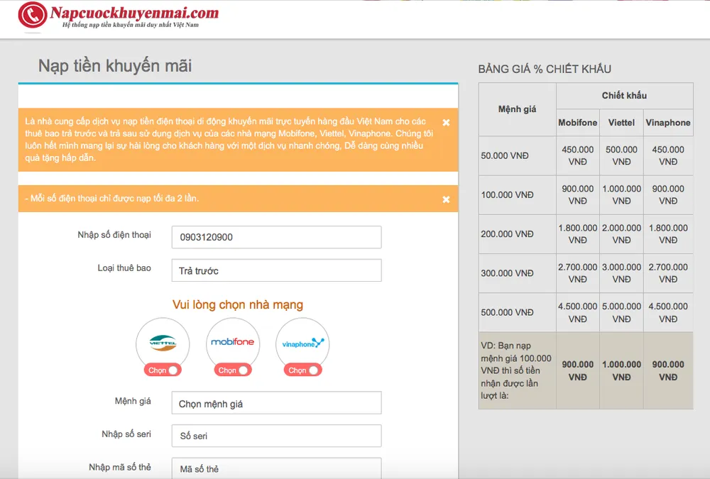 Lừa đảo nạp thẻ cào kiểu mới trên Facebook ảnh 2 Lừa đảo nạp thẻ cào kiểu mới trên Facebook ảnh 2