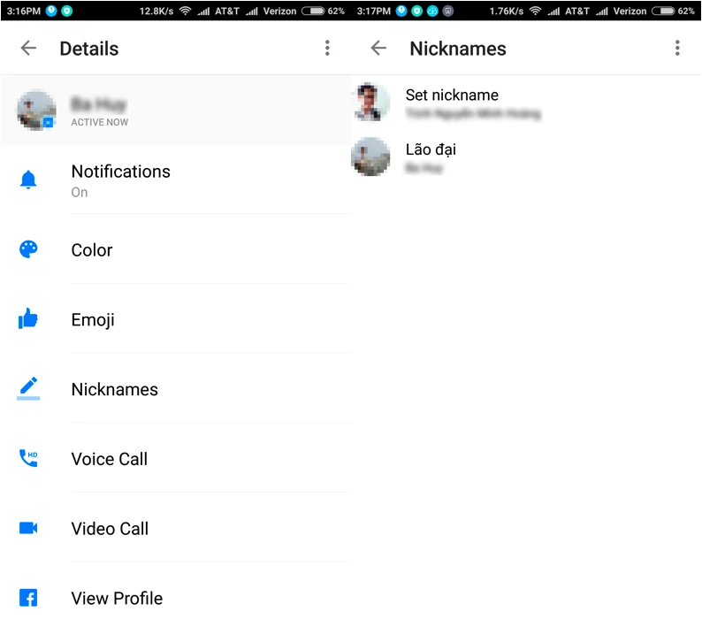 Đặt biệt danh tùy ý trong Messenger của Facebook ảnh 1