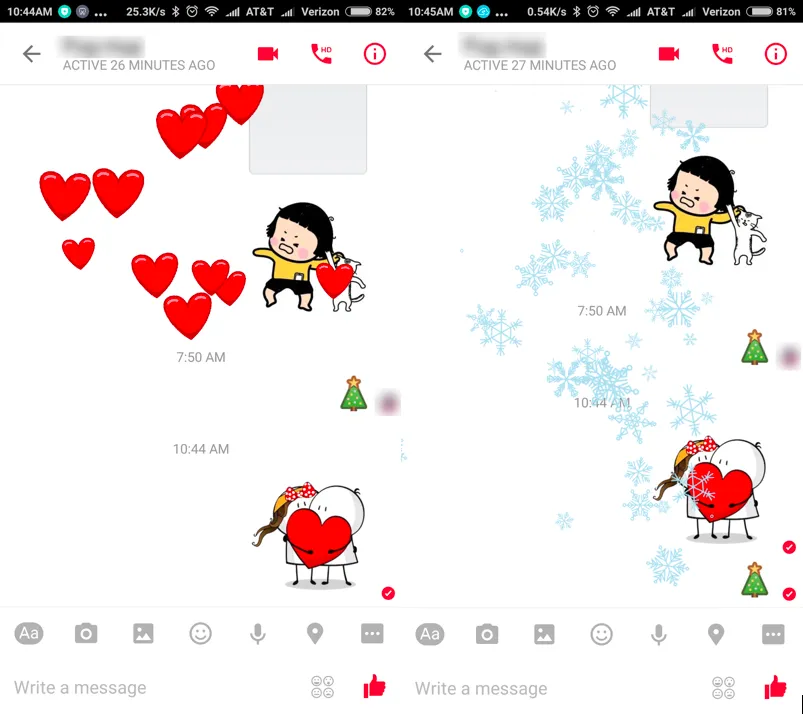 2 hiệu ứng đẹp mắt trên Messenger có thể bạn chưa biết ảnh 1