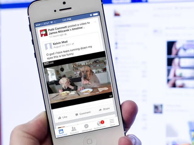 Xem video Facebook ở chế độ cửa sổ ảnh 1