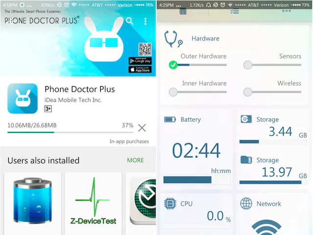 Ứng dụng giúp kiểm tra toàn diện smartphone cũ ảnh 1