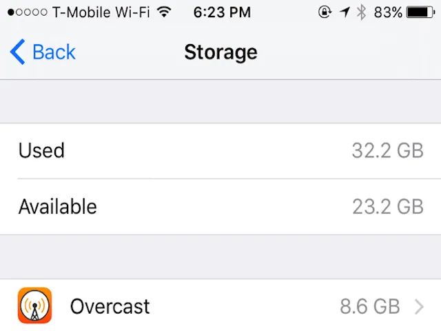 Tăng tốc smartphone có bộ nhớ thấp 16GB ảnh 2 Tăng tốc smartphone có bộ nhớ thấp 16GB ảnh 2