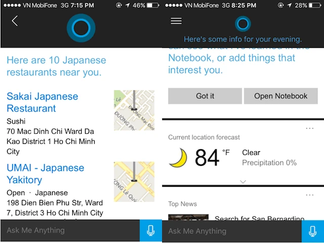 Trải nghiệm trợ lý ảo đa năng Cortana trên Android và iOS ảnh 3