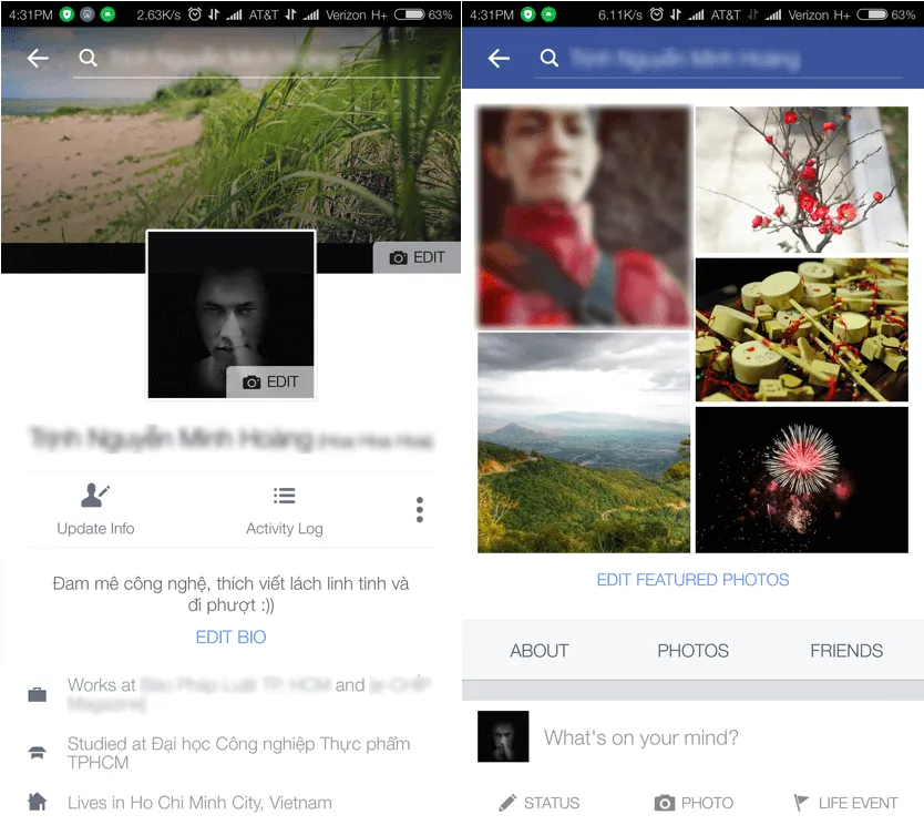 Facebook bắt đầu đổi mới về giao diện ảnh 1