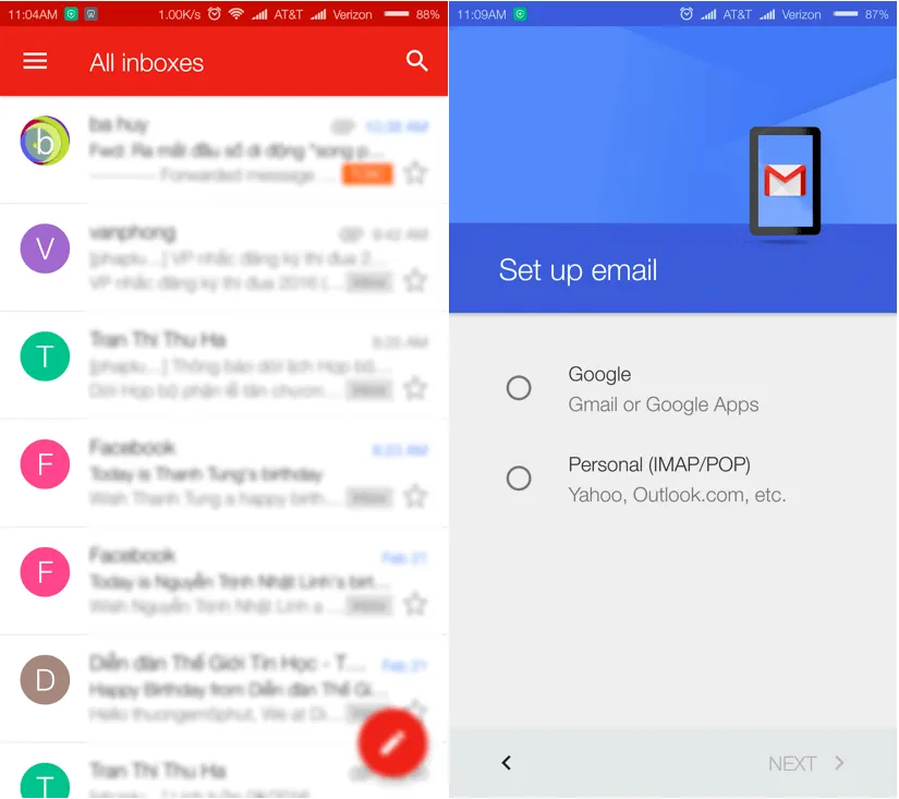 Cách đăng nhập nhiều tài khoản email trên Gmail ảnh 1