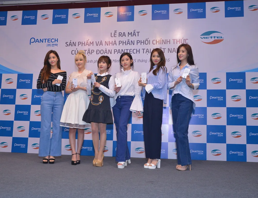 Pantech chính thức trở lại VN cùng nhóm nhạc T-Ara ảnh 1