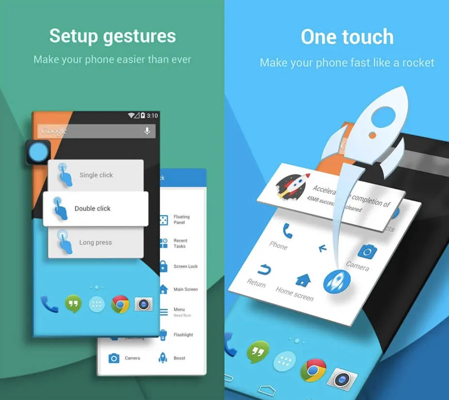 4 ứng dụng giúp bổ sung thêm nút Home ảo cho Android ảnh 1 easy-touch