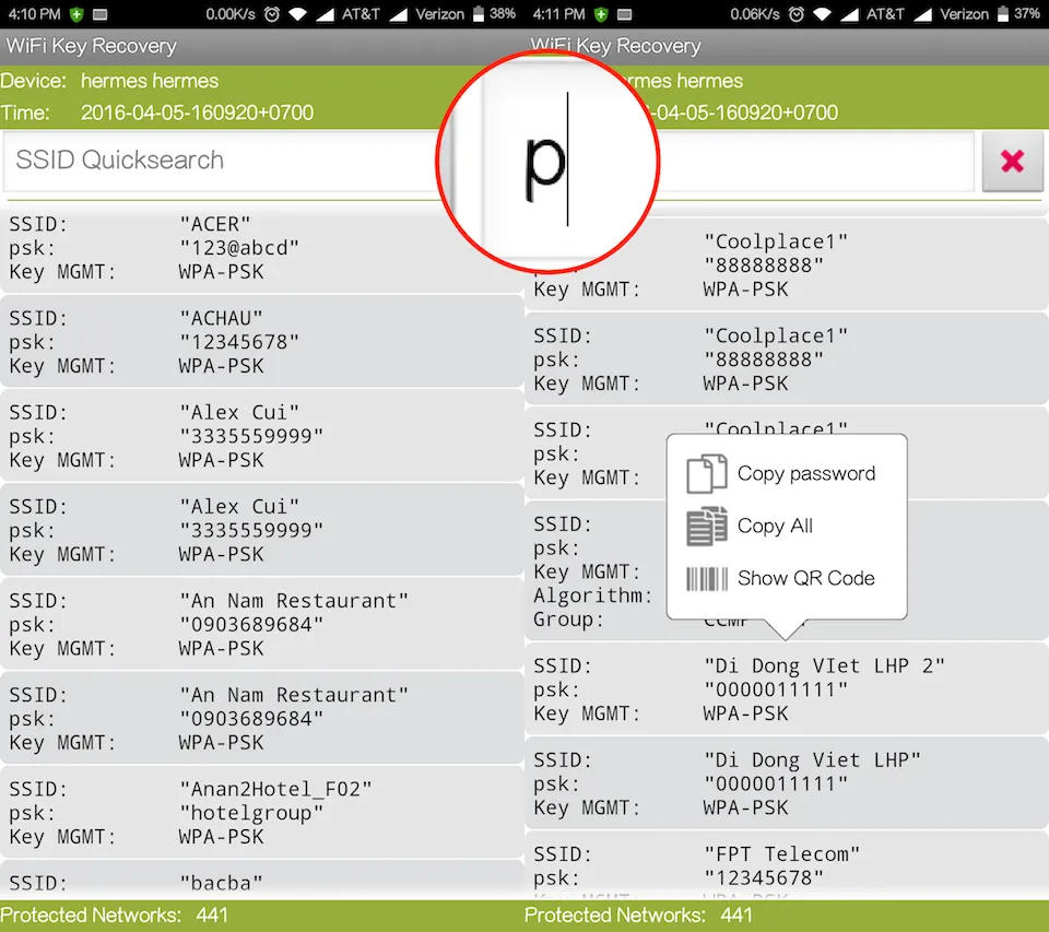 Cách xem lại mật khẩu Wi-Fi cấp tốc ảnh 2 Cách xem lại mật khẩu Wi-Fi cấp tốc ảnh 2