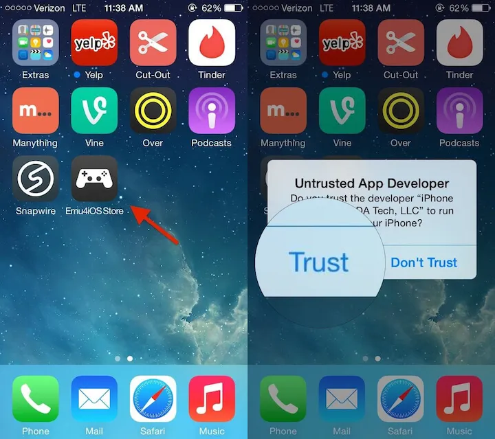 Quay phim màn hình iPhone mà không cần jailbreak ảnh 2 Quay phim màn hình iPhone mà không cần jailbreak ảnh 2