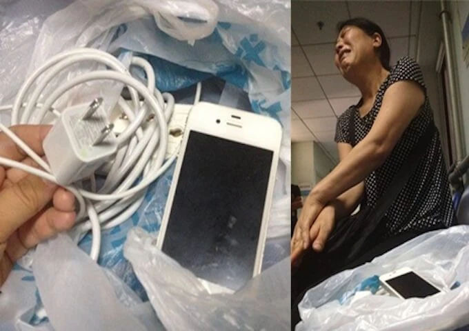 Bị điện giật chết vì sử dụng smartphone khi đang sạc ảnh 2