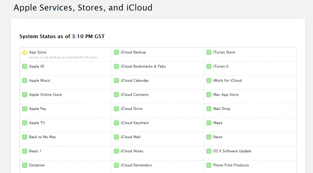 App Store đang gặp sự cố trên toàn cầu ảnh 1