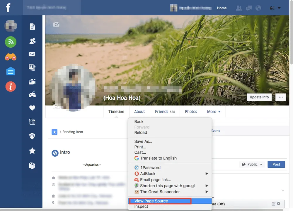 Thủ thuật để xem ai đã truy cập Facebook của bạn ảnh 1