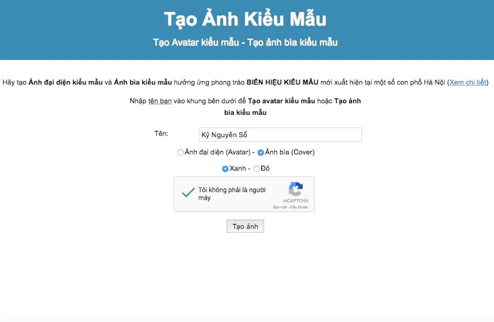 Cách tạo avatar và ảnh cover Facebook “kiểu mẫu” ảnh 2
