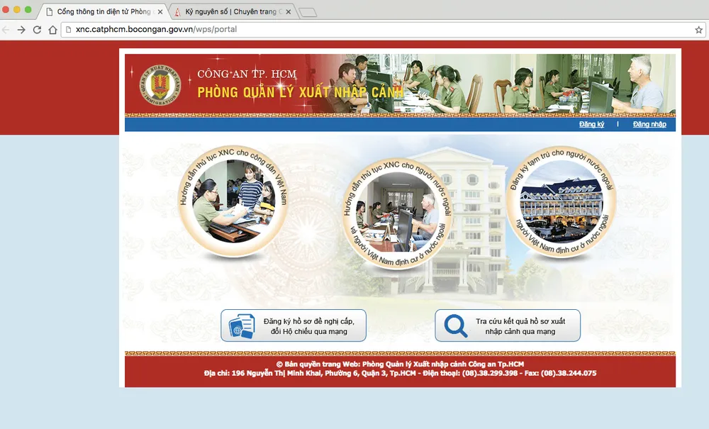Hướng dẫn chi tiết cách đăng ký hộ chiếu qua mạng ảnh 1