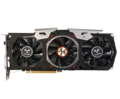 Card đồ họa iGame GTX 1080 cho khả năng làm mát cực tốt