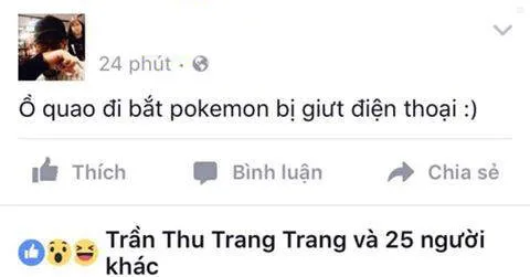 Nhiều chuyện bi hài liên quan đến Pokémon Go