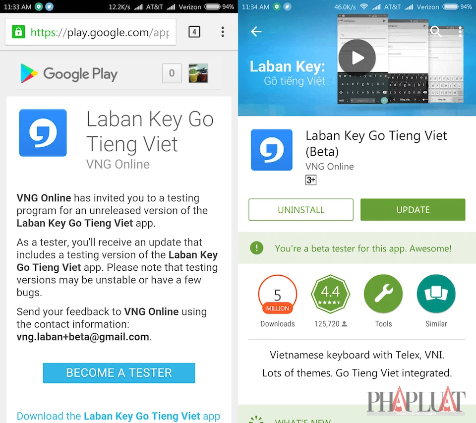 Tham gia thử nghiệm bản Beta của Laban Key