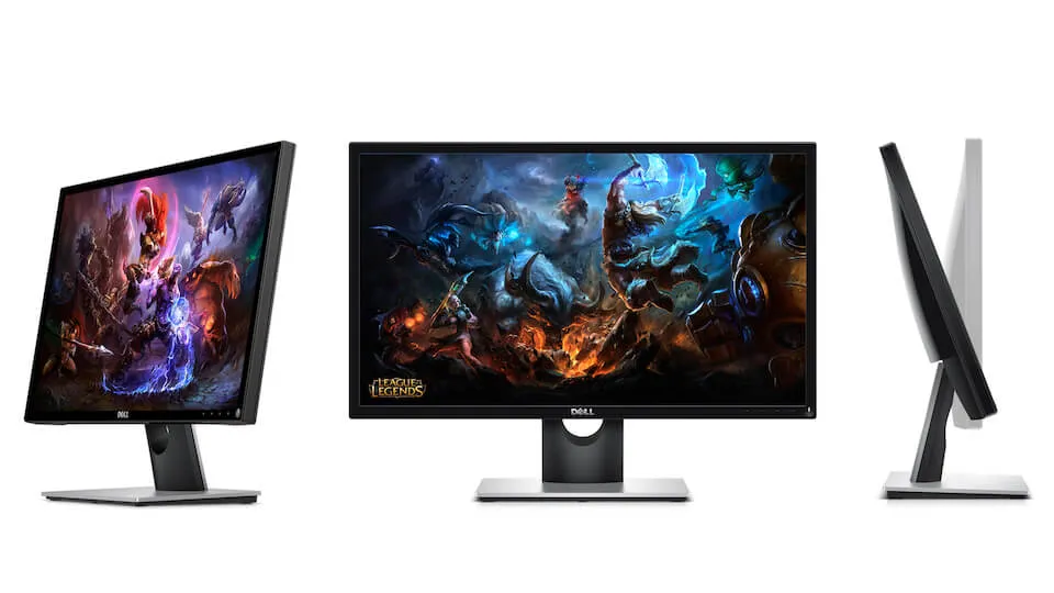 Màn hình Dell SE2417HG hướng đến người dùng là game thủ. Ảnh: Dell