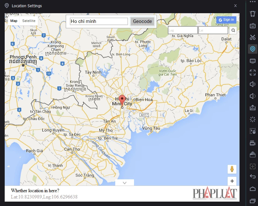 Sửa lỗi không phát hiện được tín hiệu GPS