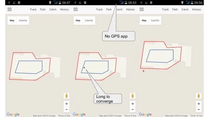 Thử nghiệm xác định vị trí trên biển